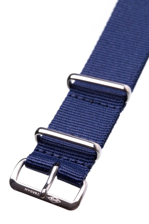 Dark Blue Nato Watch Strap - Image 3