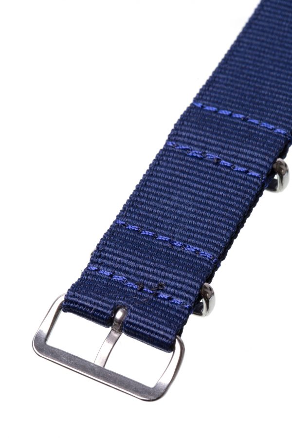 Dark Blue Nato Watch Strap - Image 4