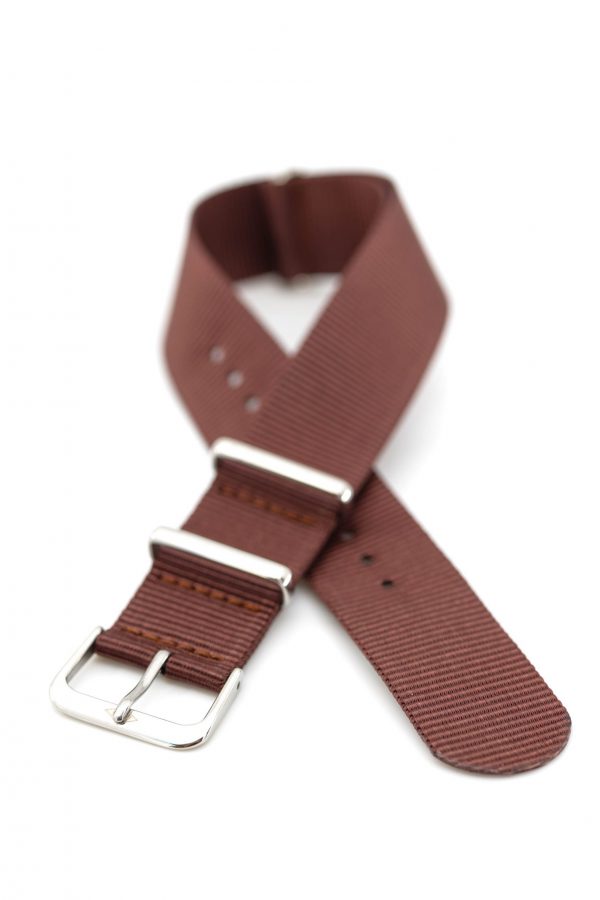 Dark brown Nato Watch Strap - Image 2