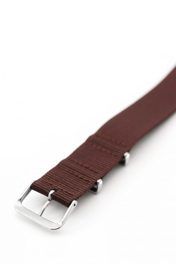 Dark brown Nato Watch Strap - Image 4