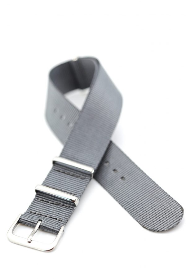 Grey Nato Watch Strap - Image 2