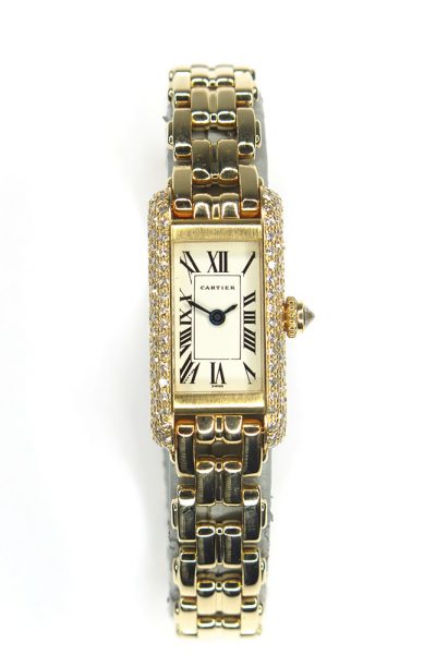 Tank mini 18k diamant