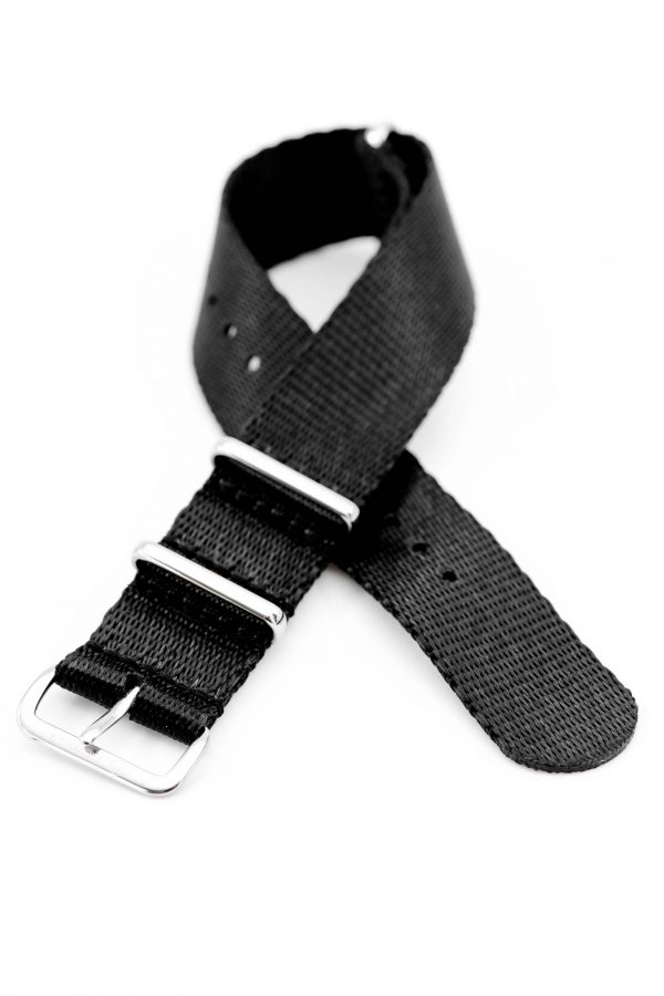Black Nato Watch Strap - Image 4