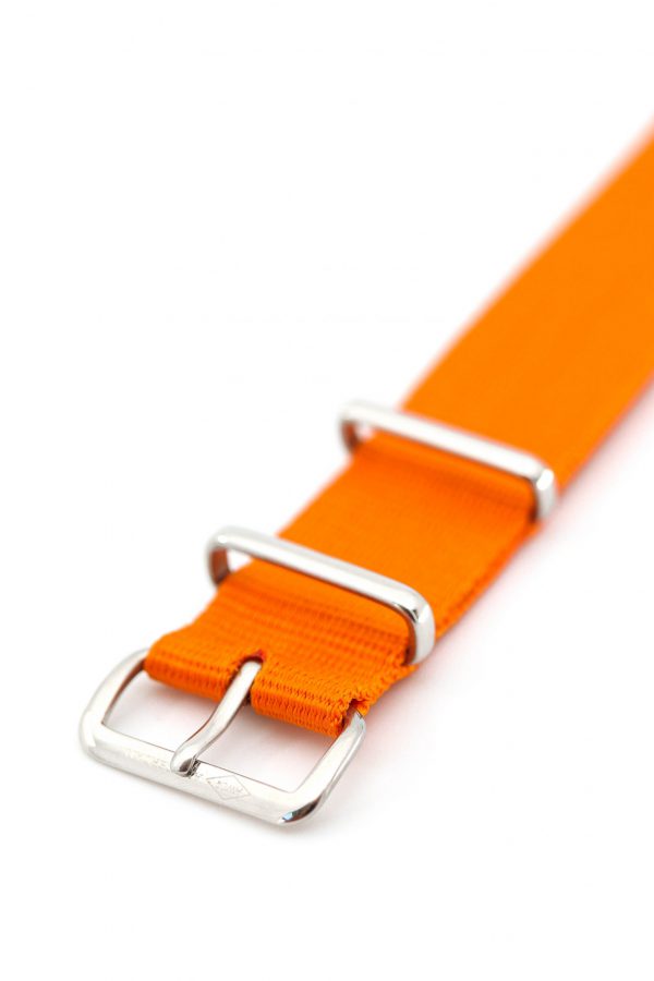 Orange Nato Watch Strap - Image 3