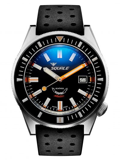 Squale 'Squalematic 60 ATM' Satin Black