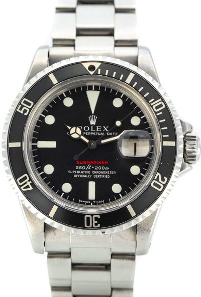 Rolex Submariner 1680 Single Red MKIV Full Set!