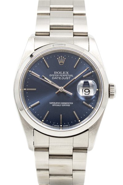 Rolex datejust 16200 Blue dial