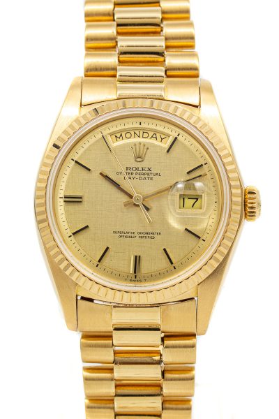 Rolex DayDate Ref. 1803 Linnen dial
