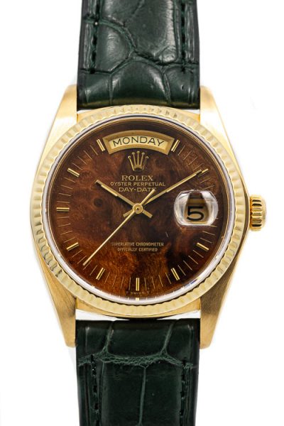 Rolex Day-Date 18038 Burl wood