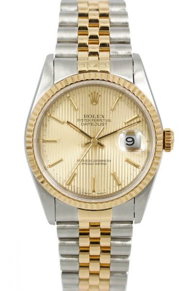Rolex Datejust Ref 16233 Tapestry Papers