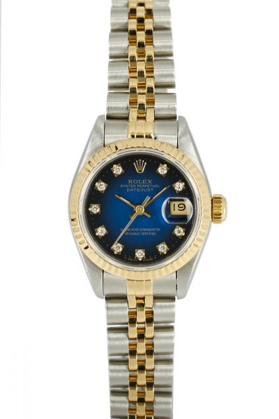 Rolex Datejust Blue Vignette