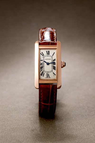 Cartier Tank Americaine PM Ref. 2503 18k Rose Gold