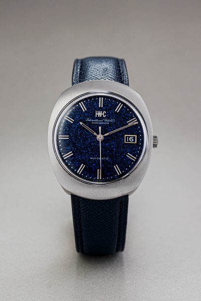 IWC Dress Watch Blue Marble Dial
