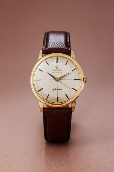 Omega Genève Ref. 14702SC 18k Yellow Gold