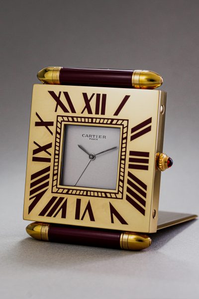 Cartier Quadrant Travel Clock