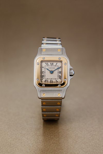 Cartier Santos Galbée PM B+P