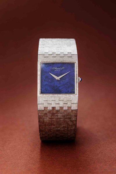 Chopard Gondolo 18k White gold Lapis Dial Ref. 2013-1