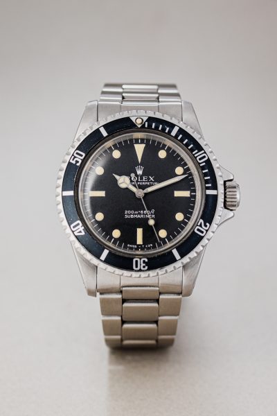 Rolex Submariner Ref. 5513 meters first.