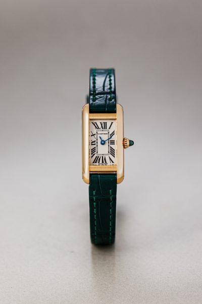Cartier mini Tank allonge 18k Ref. 2443