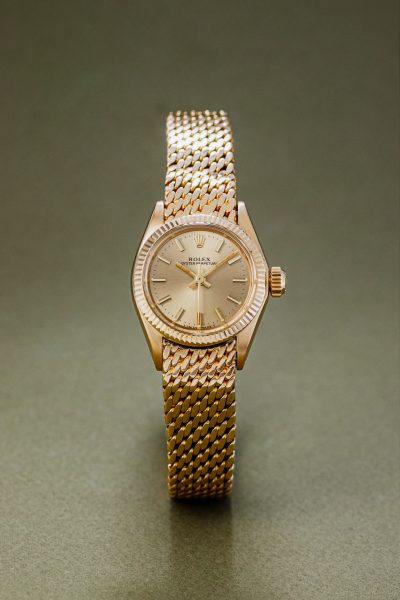 Rolex Oyster Perpetual Ref. 6719 18k Rare bracelet.
