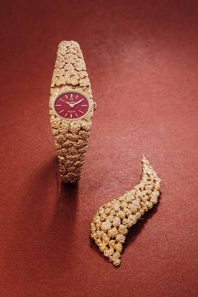 Omega Gilbert Albert + Broche 18k gold Ref.8241