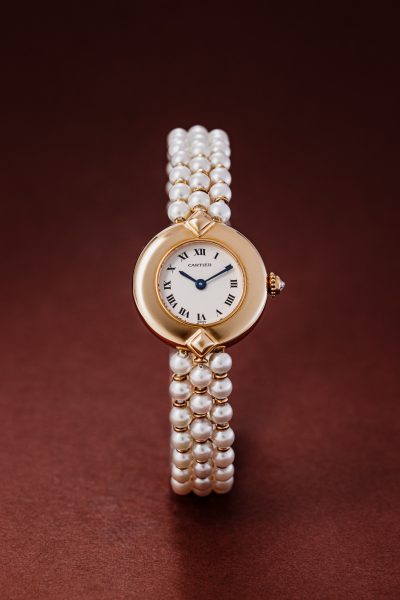 Cartier Colisee 18k pearl bracelet Ref. 1989