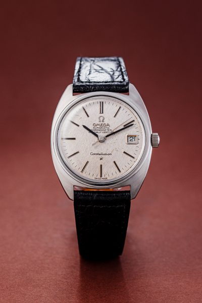 Omega Constellation Linnen dial Ref. 168.017