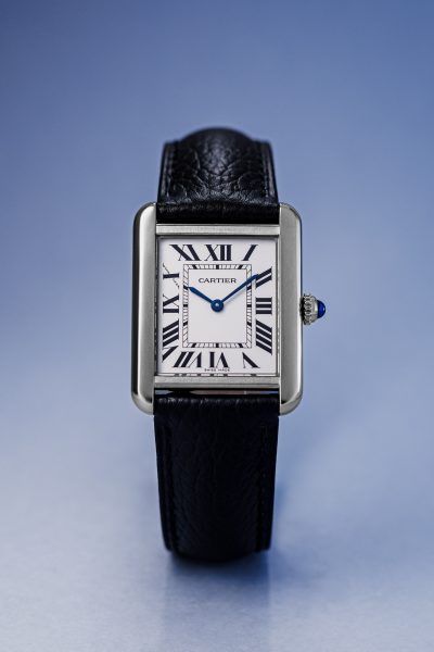 Cartier Tank Solo steel Ref. 3170 + SP