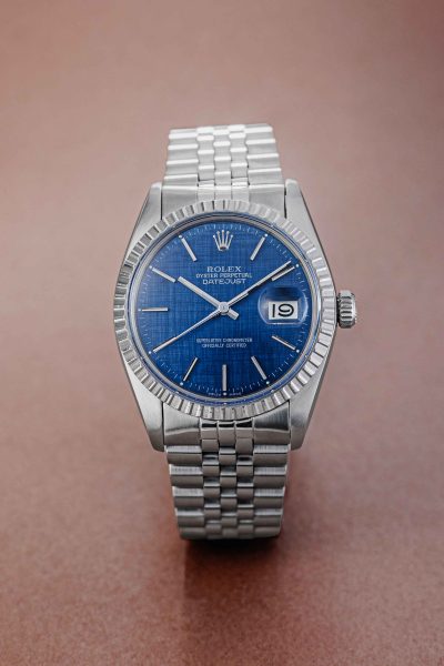 Rolex Datejust Ref.16030 Blue Linen Dial
