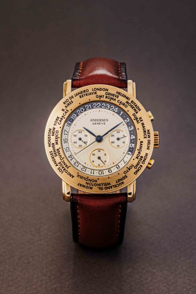 Svend Andersen Geneve Worldtimer chronograph