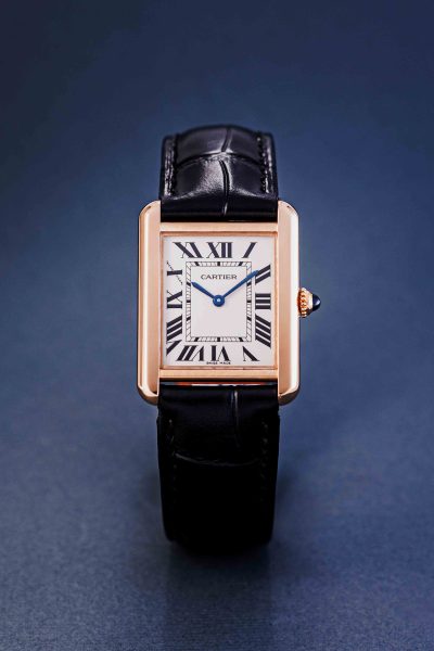 Cartier Tank Solo pm rose goud