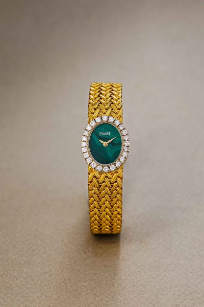 Piaget Ref. 3776D3 Malachite Dial.