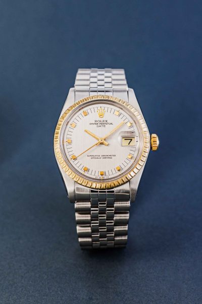 Rolex Date Two Tone sigma ‘peg’ index