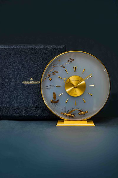 Jaeger LeCoultre Table clock B&P