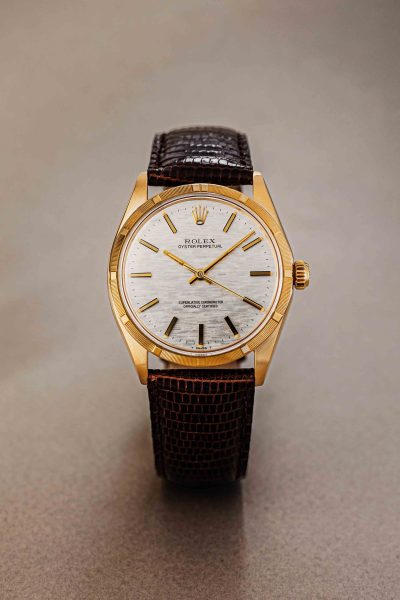 Rolex Ford Tractor18K shantung dial #1003 B+P