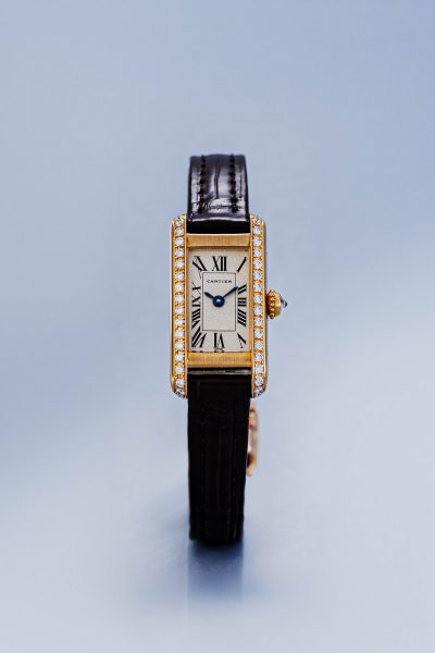 Cartier Tank Allongee Daimond Ref.1380-1 + SP