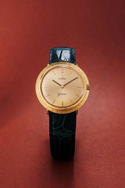 Omega Genève Ref.111.008 Woven pattern case