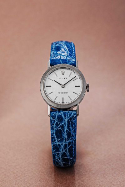 Rolex Lady Precision 18k Ref. 2642 Linen dial