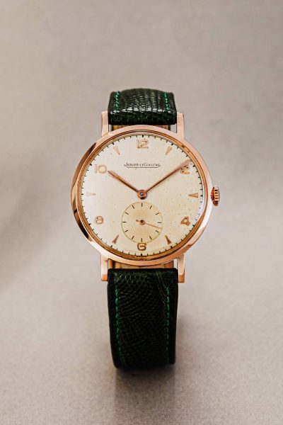 Jaeger-LeCoultre. Rose gold Dress Watch