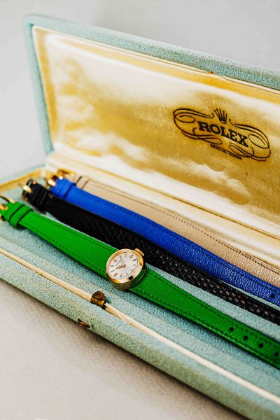 Rolex Orchid 18k Ref. 8413 Box + Extra original straps !
