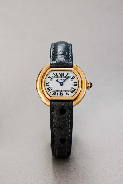 Cartier Ellipse 18k Ref. 67081 Paris dial