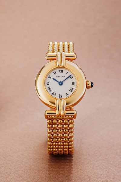 Cartier Collisee 18k pearl bracelet Ref. 1980
