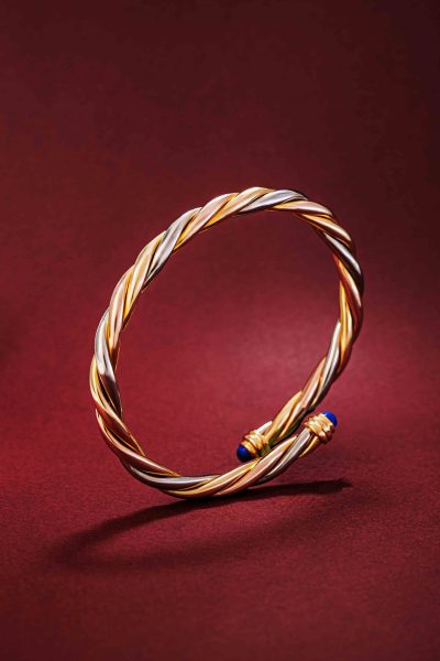Cartier Torque bangle lapis lazuli