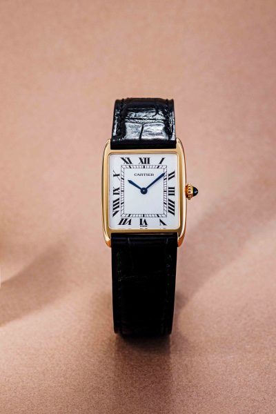 Cartier Arrondie gm Paris dial + Box