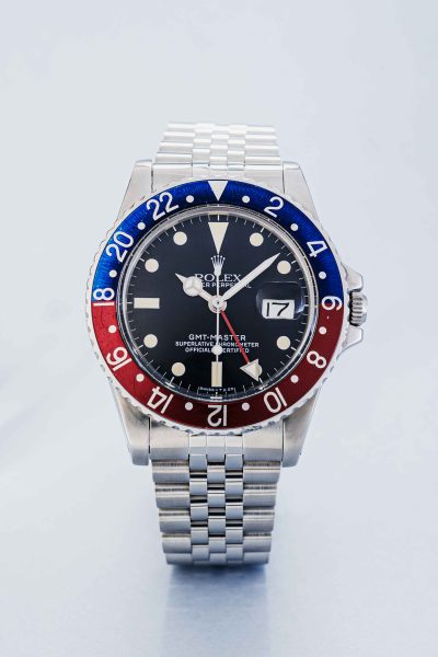 Rolex GMT mk1 matte dial Ref. 16750 Pepsi.