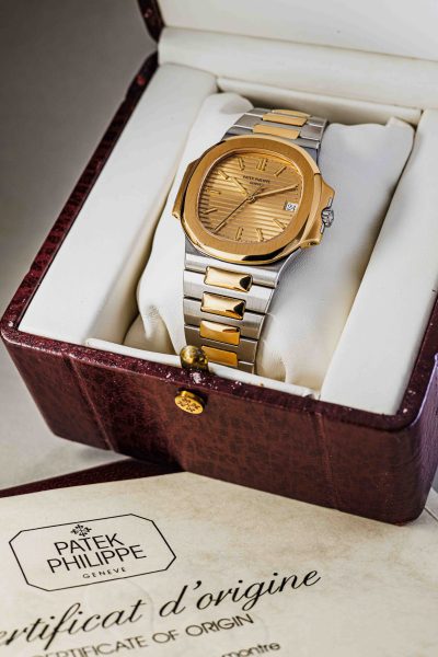 Patek Philippe Nautilus Ref. 3800/1 B+P+SP