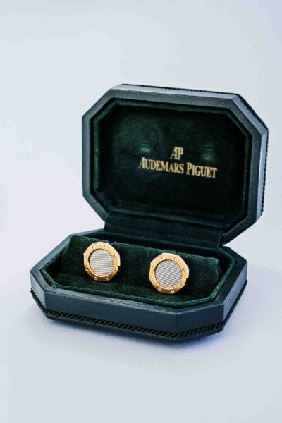 Audemars Piguet cufflinks Royal Oak +box